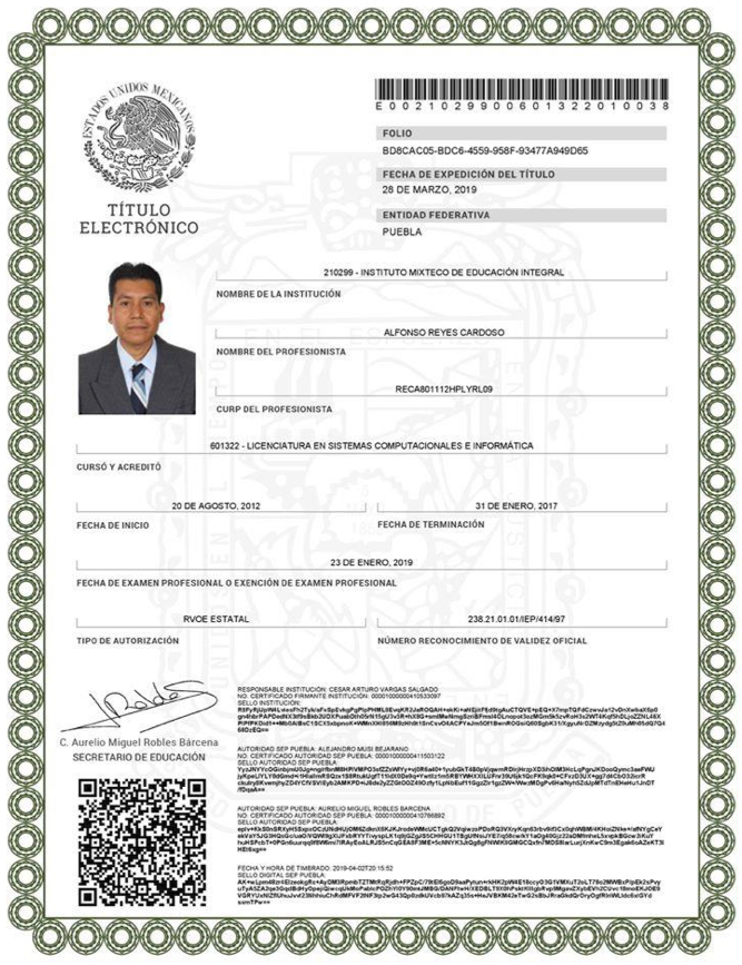 Título electrónico