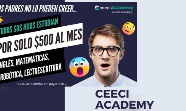 Todos sus hijos estudian por solo $500 al mes