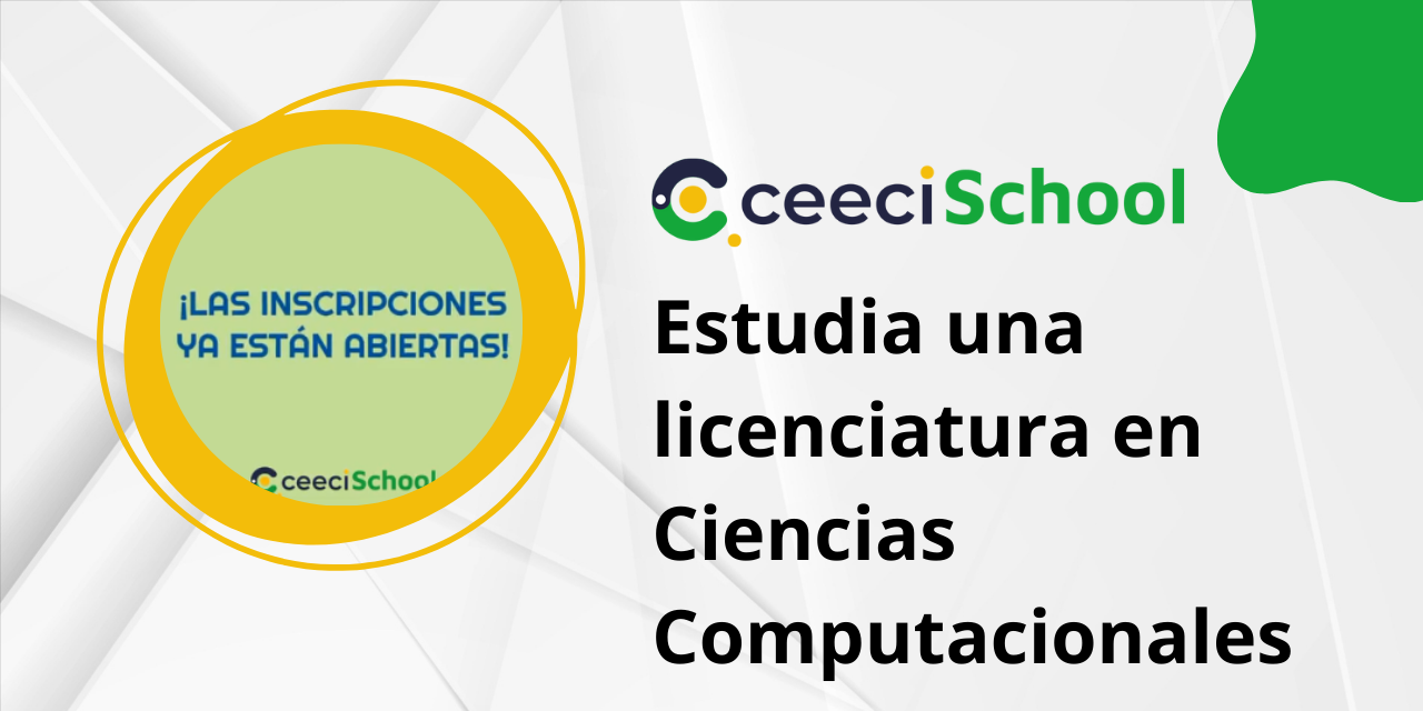 Estudia una licenciatura en Ciencias Computacionales