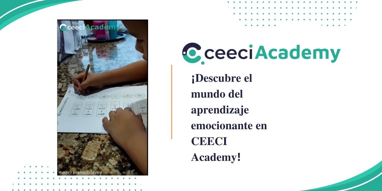  Con nuestros cursos de Ceeci Academy descubrirás como tus hijos pueden desarrollar habilidades que nunca imaginaste que tenían