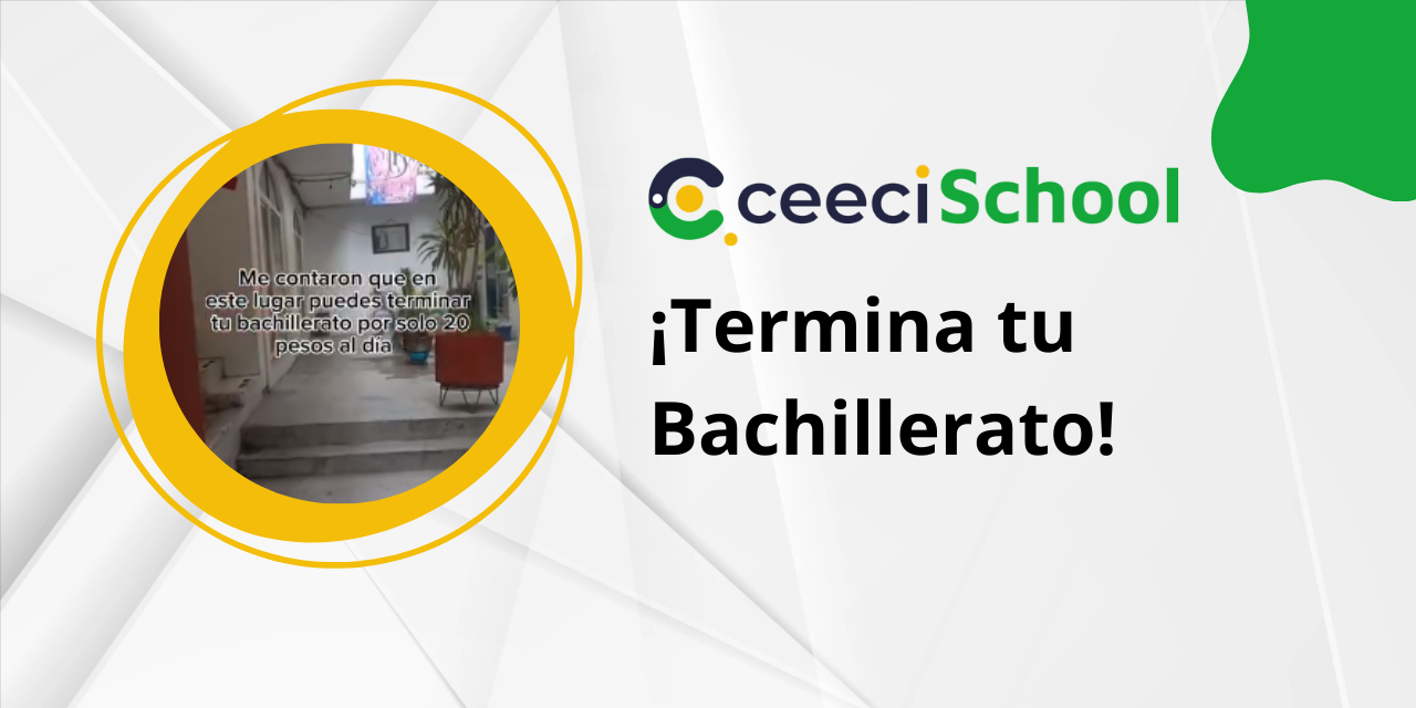 ¡Termina tu Bachillerato!