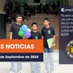 Alumnos de primaria y secundaria, compiten con universitarios en la BUAP.