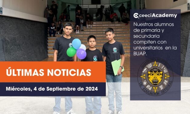 Alumnos de primaria y secundaria, compiten con universitarios en la BUAP.